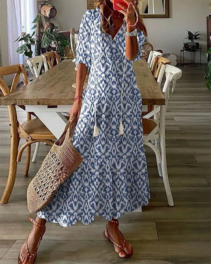 CAMELA - VESTIDO BOHO FLUIDO Y CÓMODO