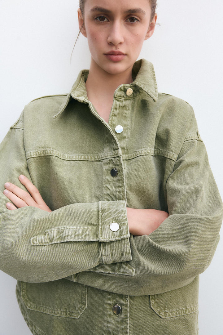 WENA - CHAQUETA KHAKI PARA EXTERIOR