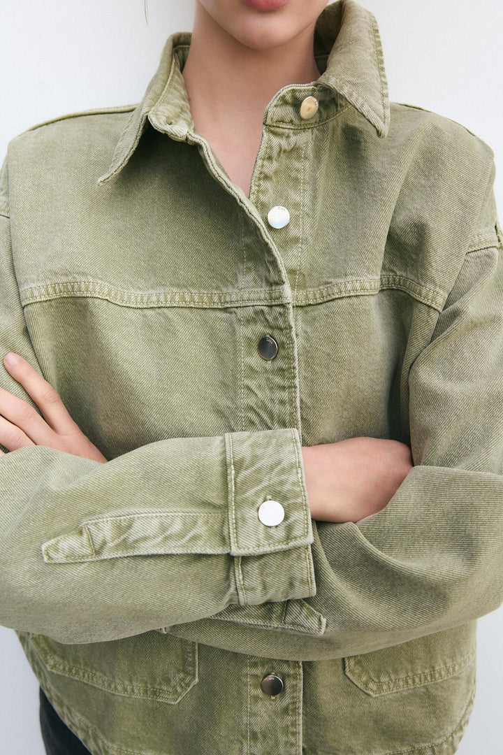 WENA - CHAQUETA KHAKI PARA EXTERIOR