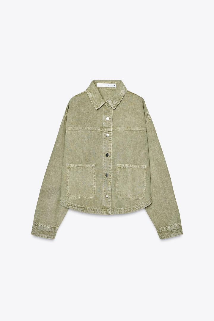 WENA - CHAQUETA KHAKI PARA EXTERIOR