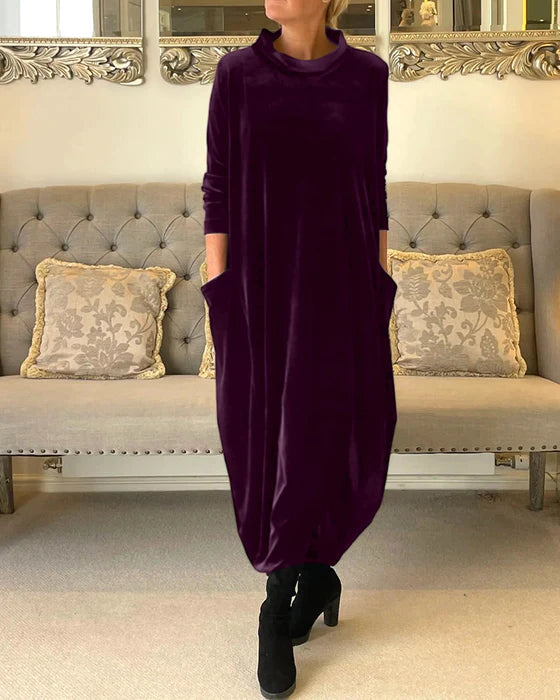 SUSANA - VESTIDO DE SUEÑO DE TERCIOPELO DE LUJO