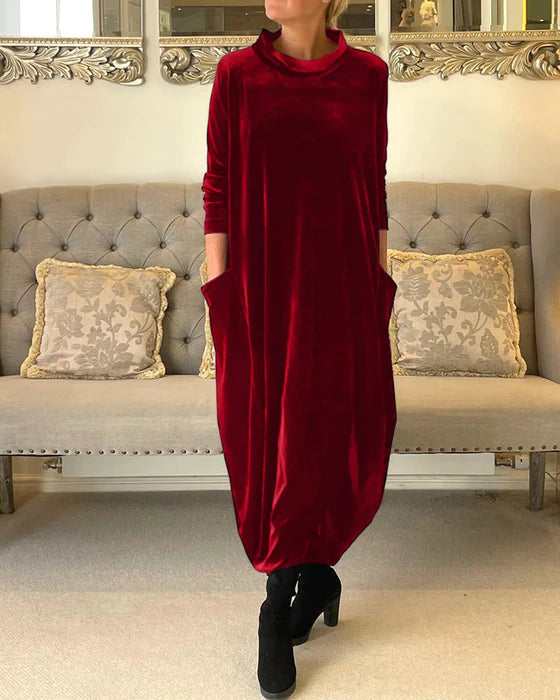 SUSANA - VESTIDO DE SUEÑO DE TERCIOPELO DE LUJO