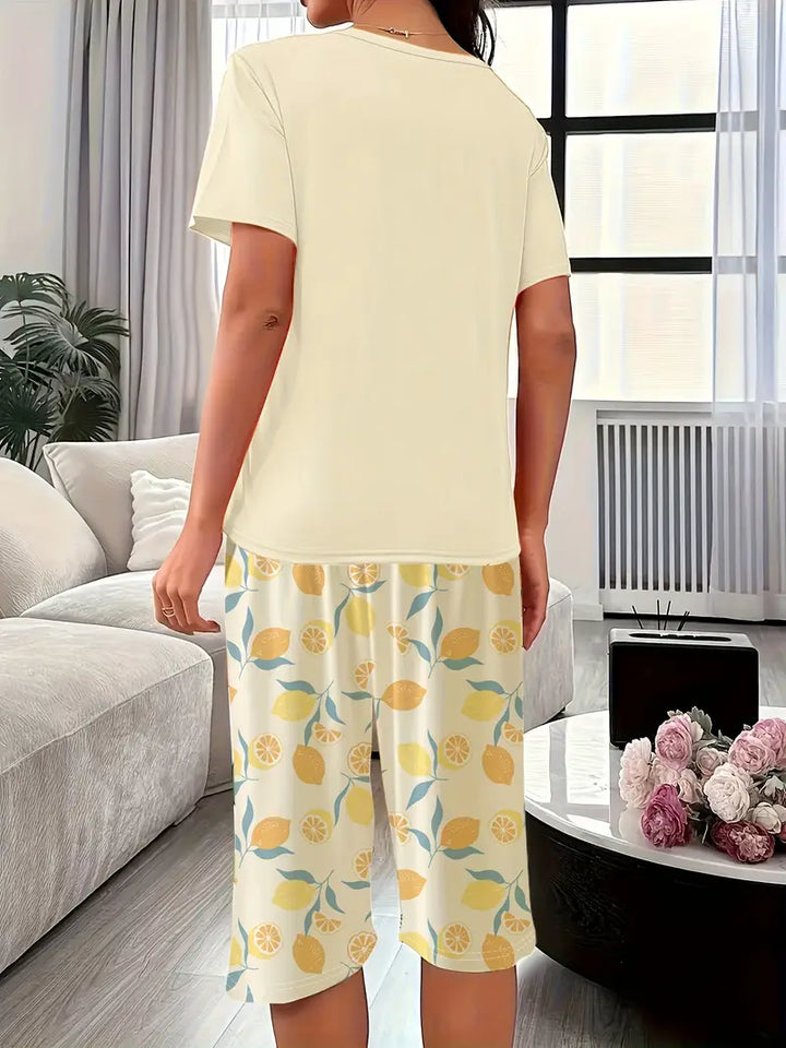 PRINCESSLEA - CONJUNTO CÓMODO DE RELAJACIÓN FLORAL