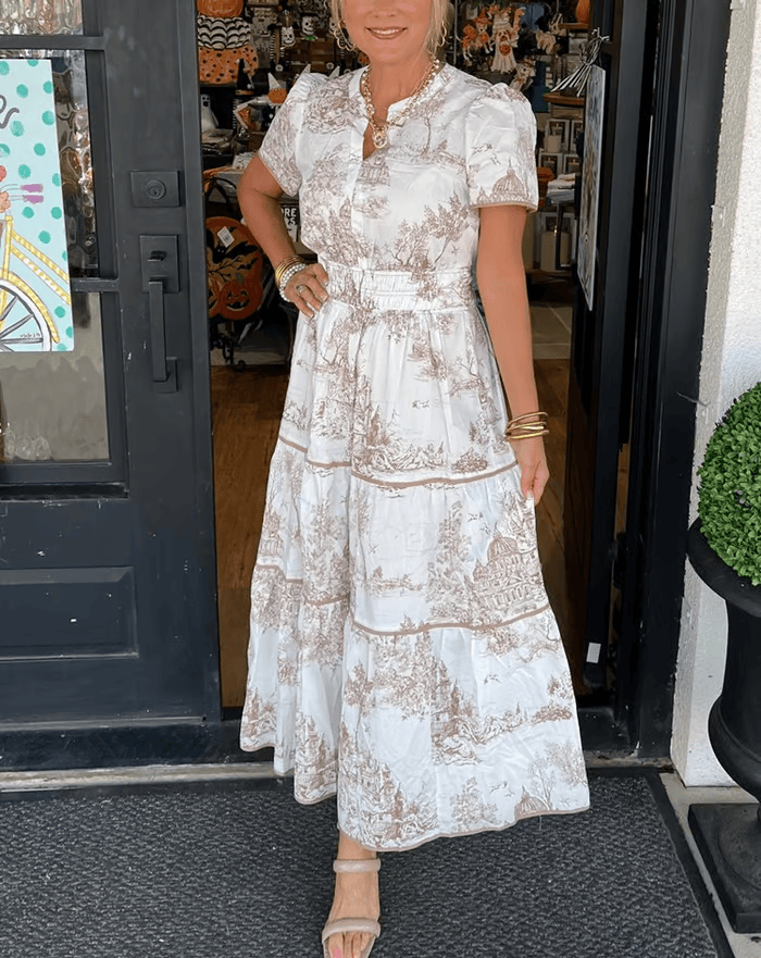 Elenire™ - Vestido Maxi Clásico con Encanto para Mujer