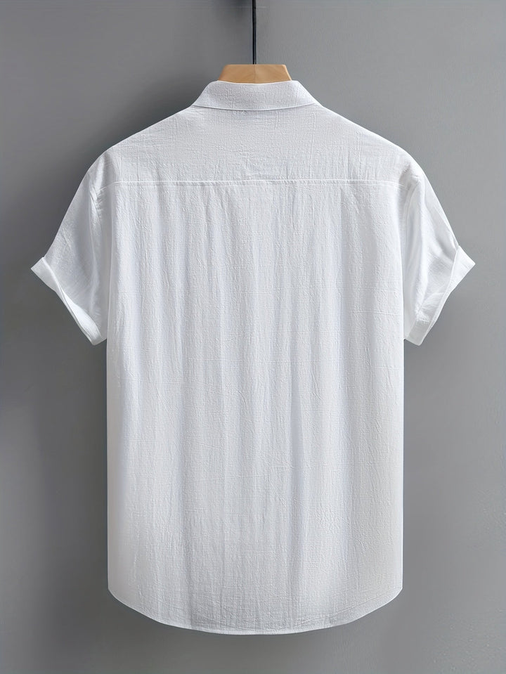 MARCO - CAMISA CLÁSICA DE ALGODÓN CON BOLSILLO