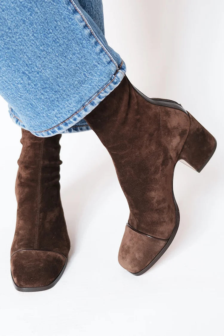 Lennon® | Botines Elegantes de Gamuza