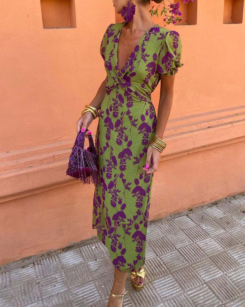 Celia - Vestido Floral Elegante