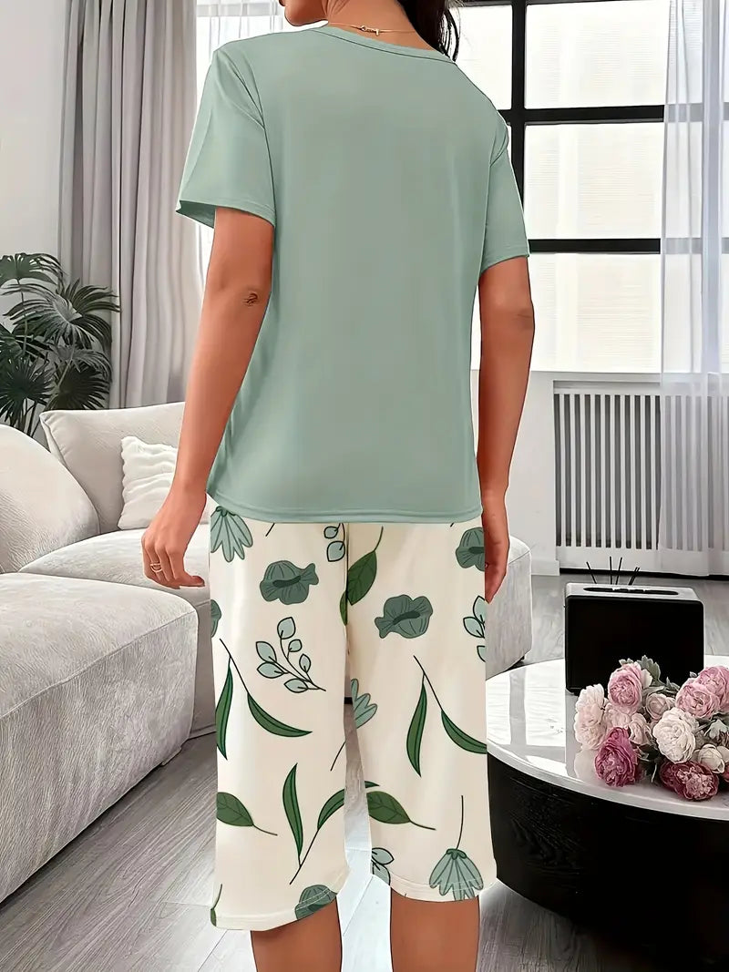 PRINCESSLEA - CONJUNTO CÓMODO DE RELAJACIÓN FLORAL