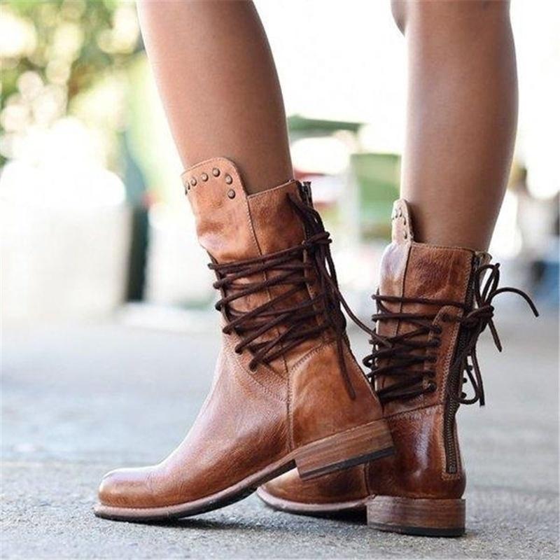 Aruna Tahi - Botas de Cuero