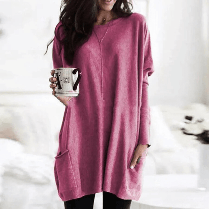 Sophia™ - Suéter Casual con Bolsillo