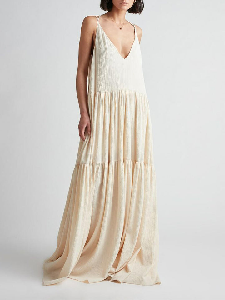 ARIA - VESTIDO MAXI VIENTO MARINO