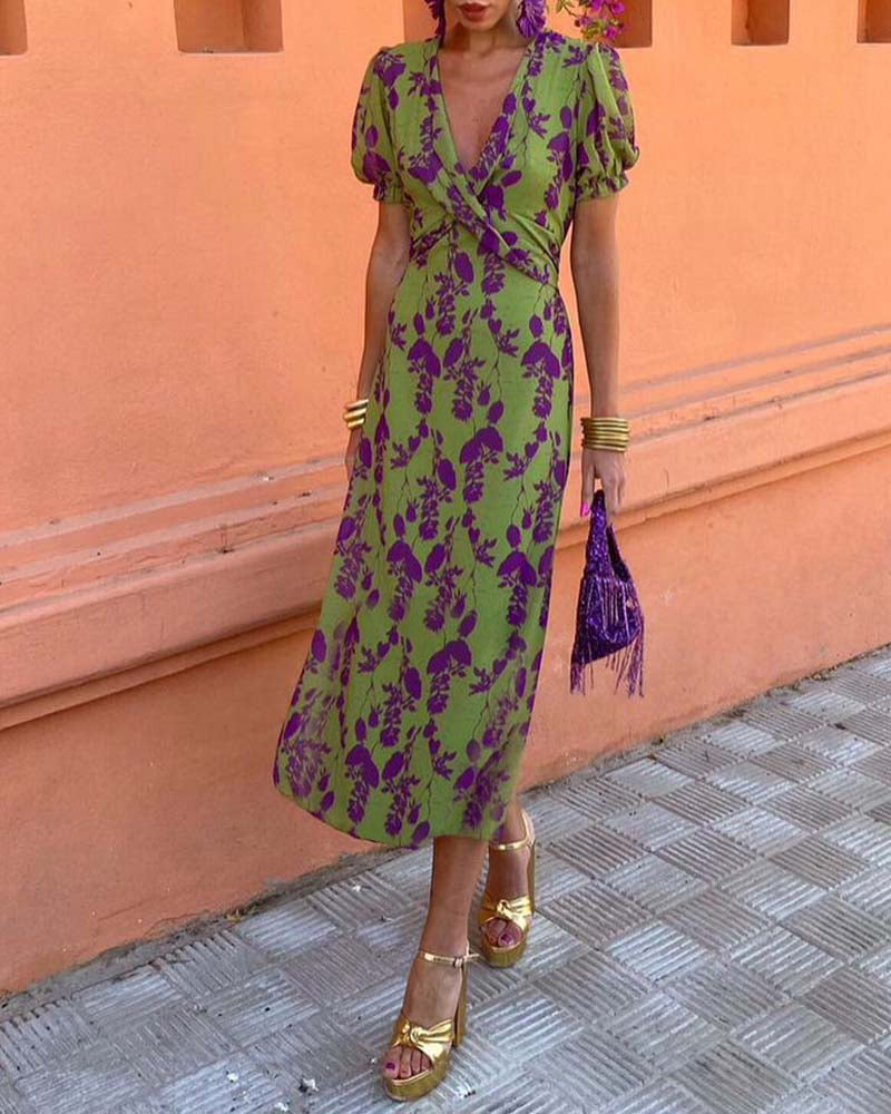 Celia - Vestido Floral Elegante
