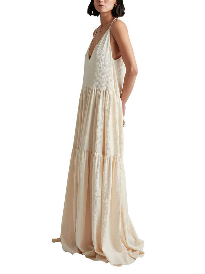 ARIA - VESTIDO MAXI VIENTO MARINO