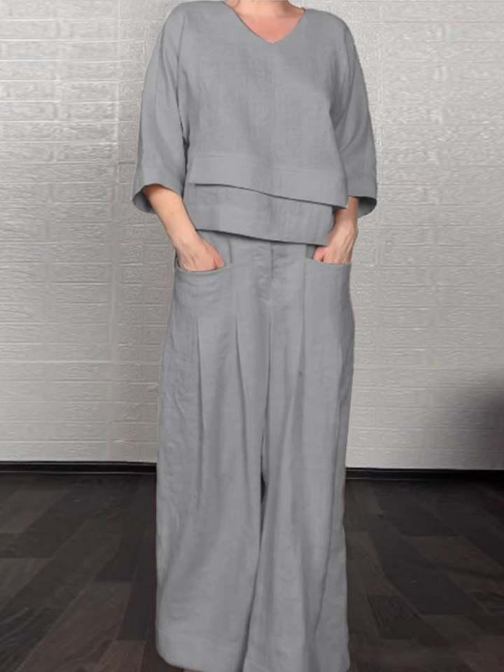 MILLY - CONJUNTO COORDINADO CHIC Y ELEGANTE