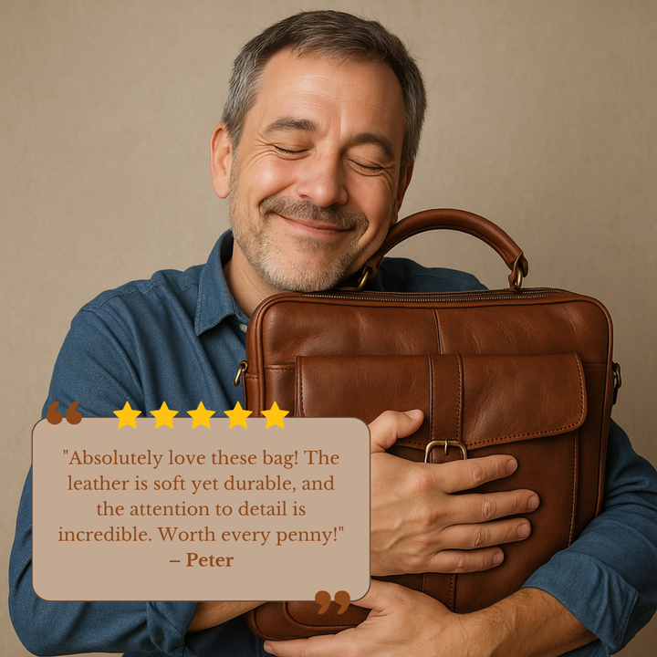Arden | Bolso de Cuero Clásico Tipo Duffel
