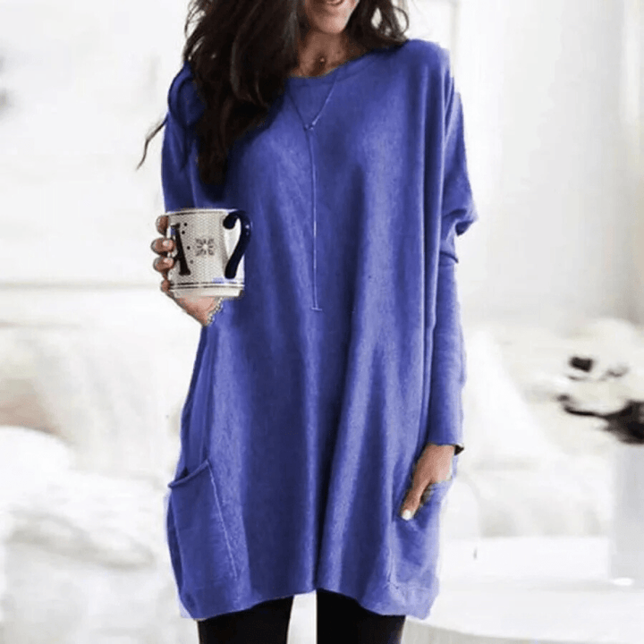 Sophia™ - Suéter Casual con Bolsillo
