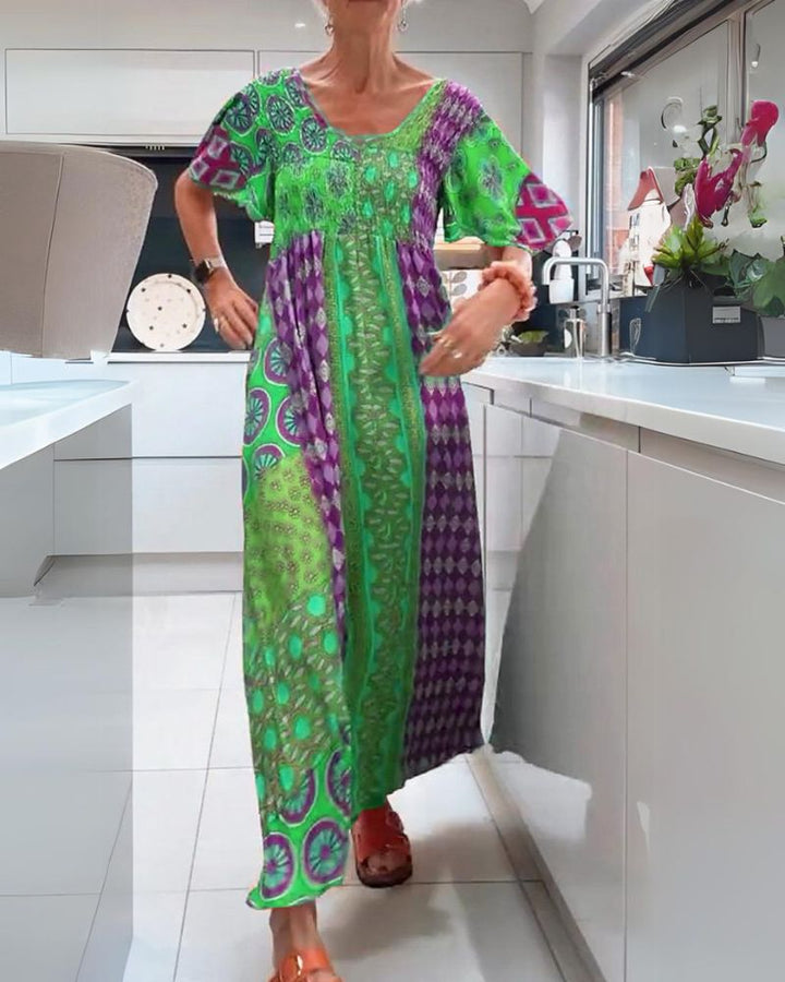 HERMINA - VESTIDO BOHEMIO COLOREADO