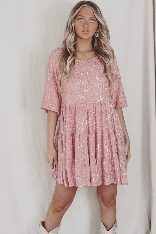 Luminette - Vestido Mini Brillante