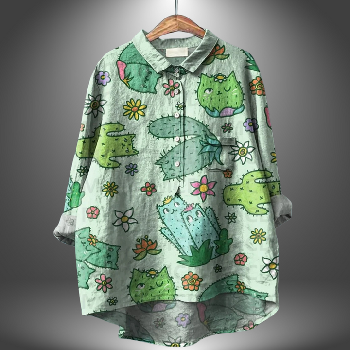 Maddy | Blusa con estampado floral
