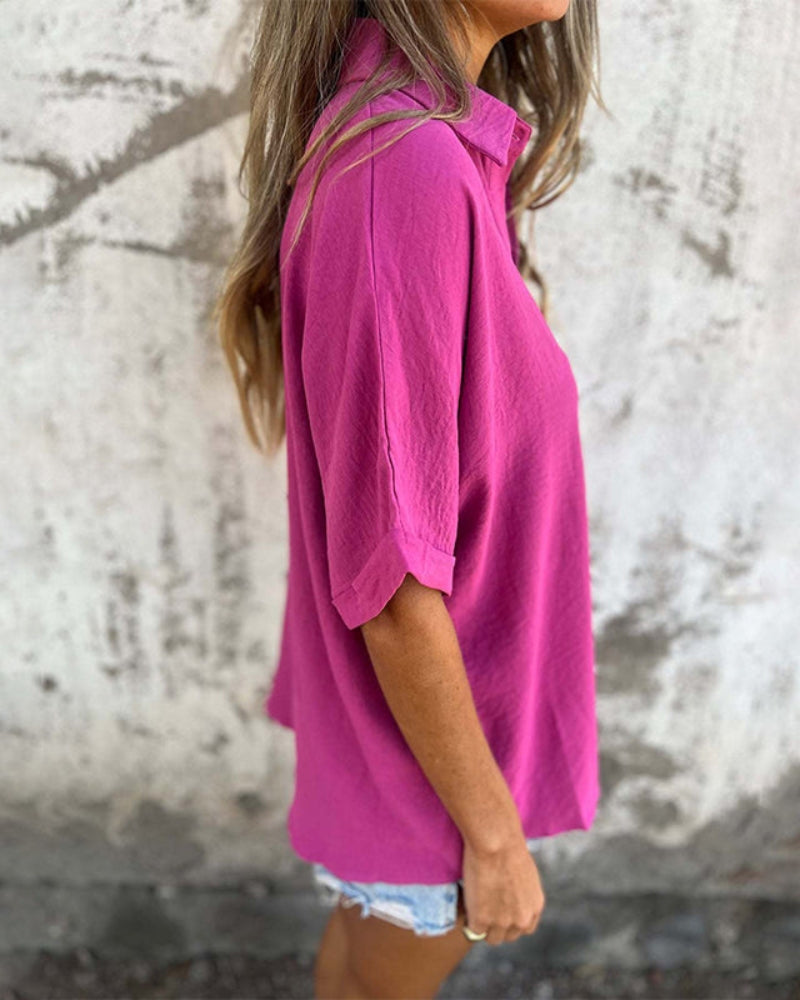 MARIVIC - BLUSA CLÁSICA CASUAL