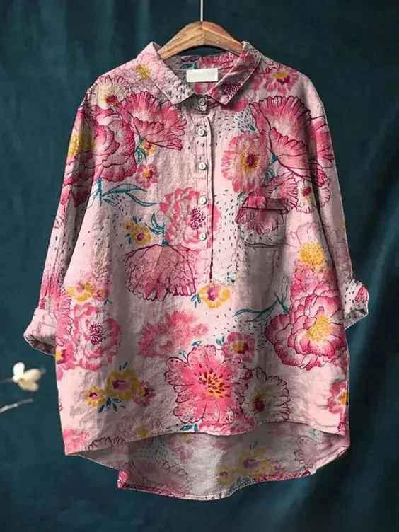 Barbra | Camisa con Estampado Floral