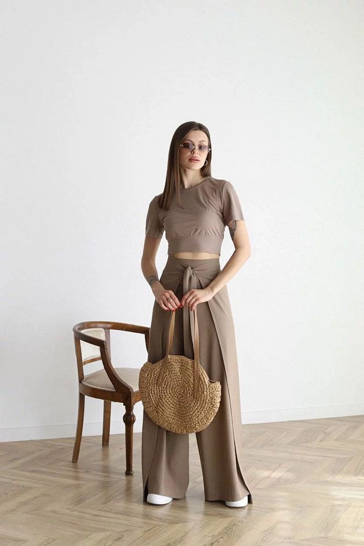 KRISTY - PANTALONES DE LINO SUAVES