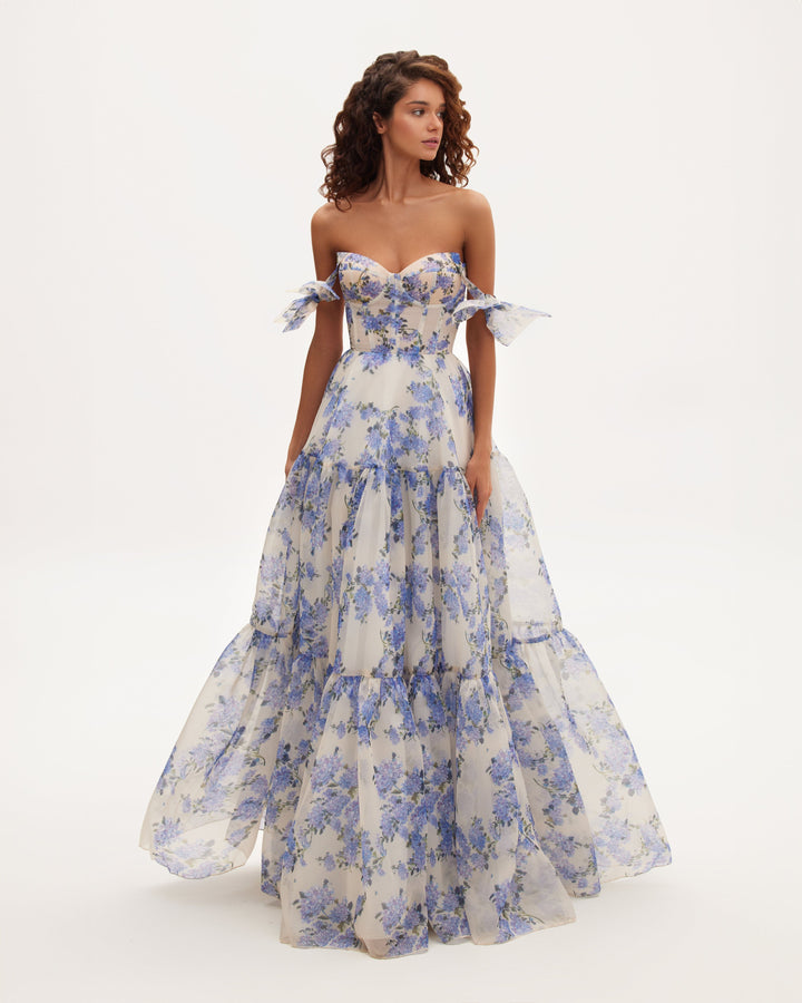 BILHAH - VESTIDO ROMÁNTICO ETERNO FLEUR