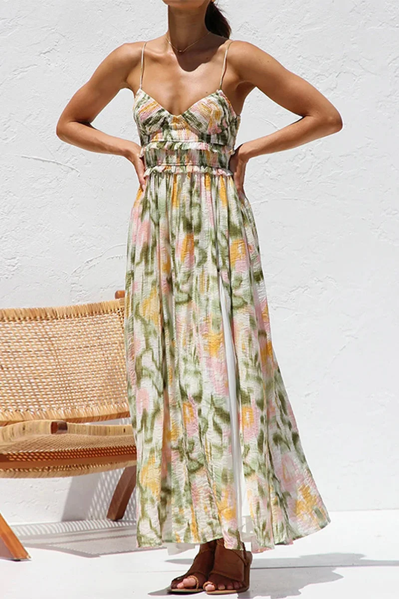MADELAINE - VESTIDO DISEÑADO CON ESTAMPADO