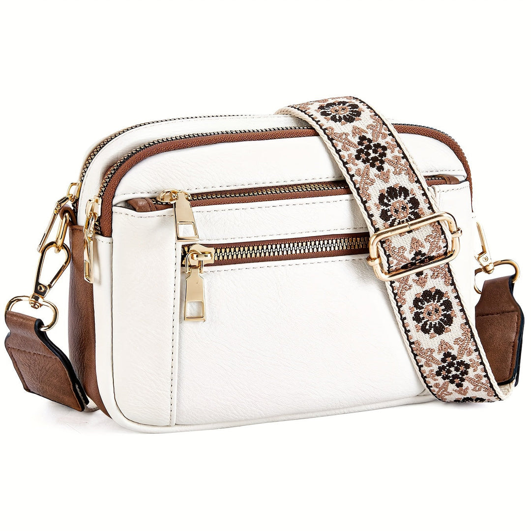 MARTHA - BOLSO CRUZADO DE CUERO VEGANO ATEMPORAL