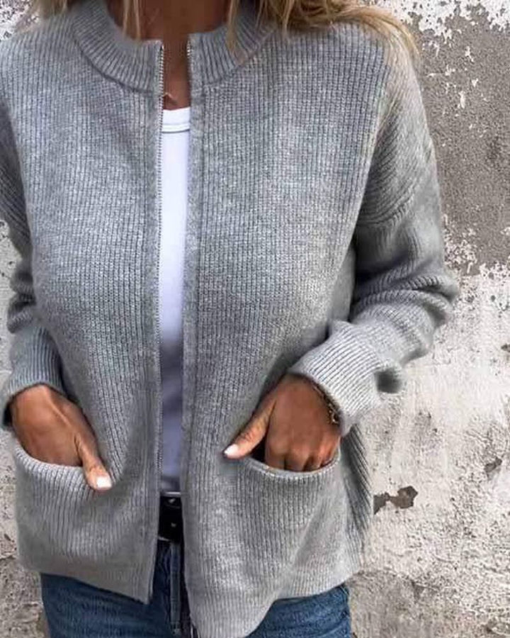 SOL - CARDIGAN A CANALÉ AURA