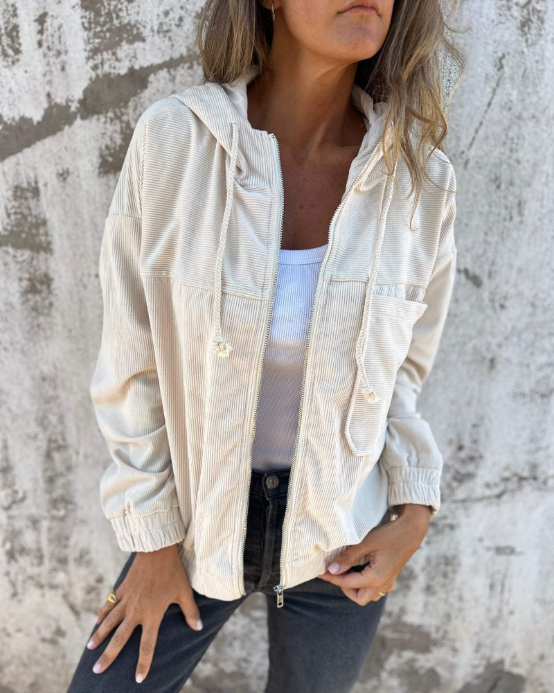 RUFINA – CHAQUETA URBANA DE PELUCHE SUAVE