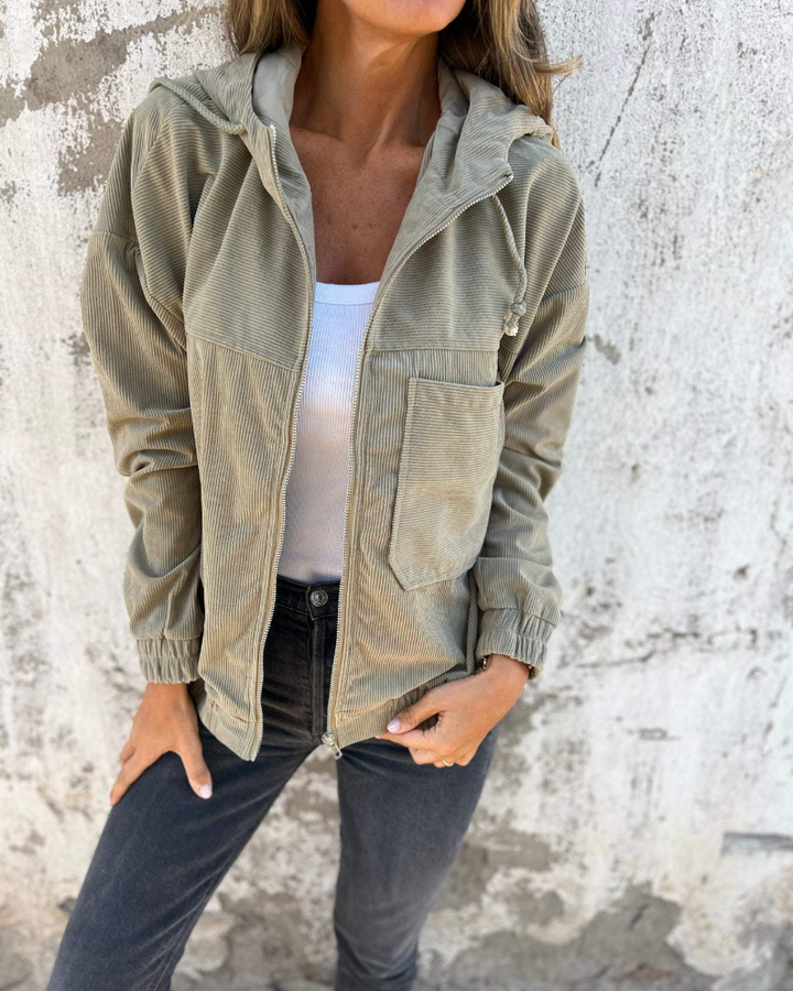 RUFINA – CHAQUETA URBANA DE PELUCHE SUAVE