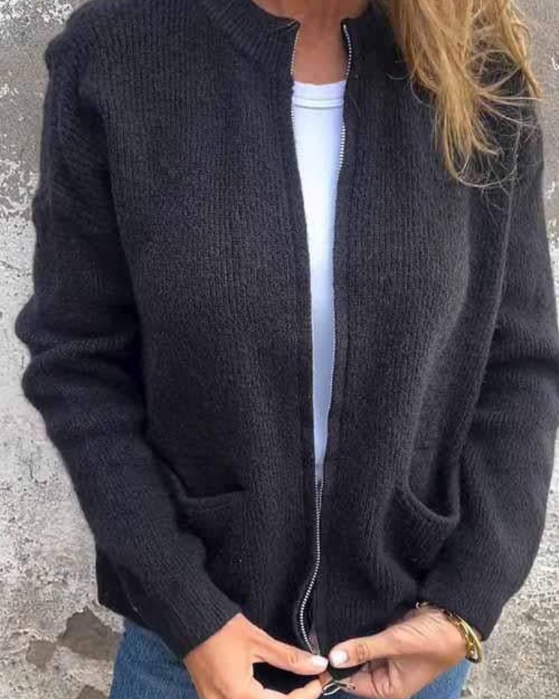 SOL - CARDIGAN A CANALÉ AURA