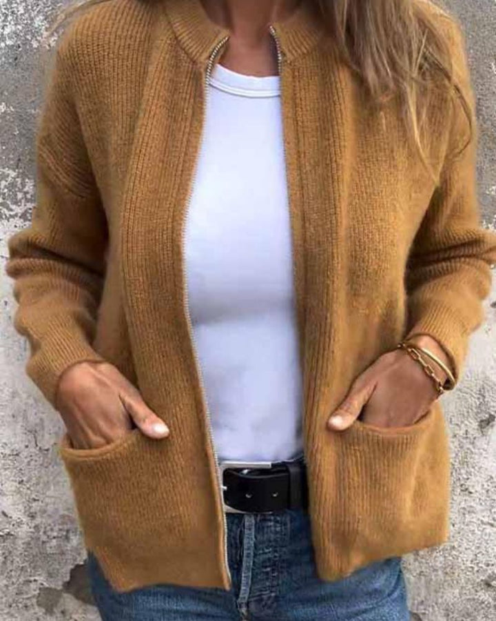 SOL - CARDIGAN A CANALÉ AURA