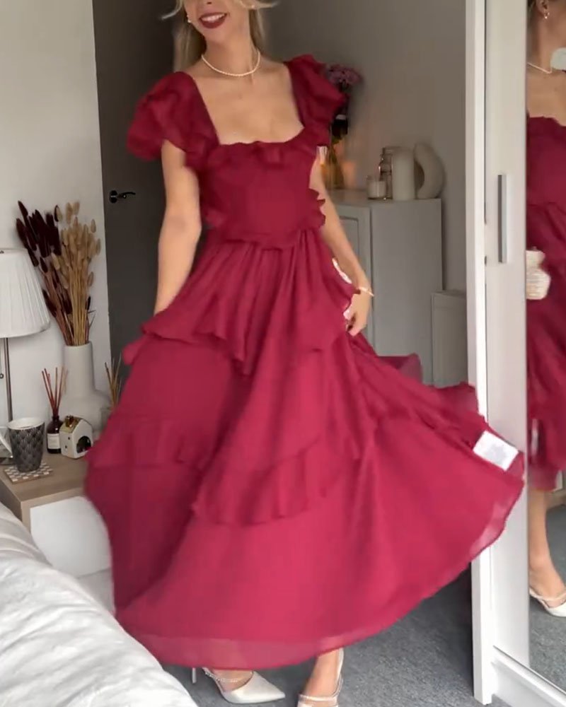 Elisa - Vestido con Volantes