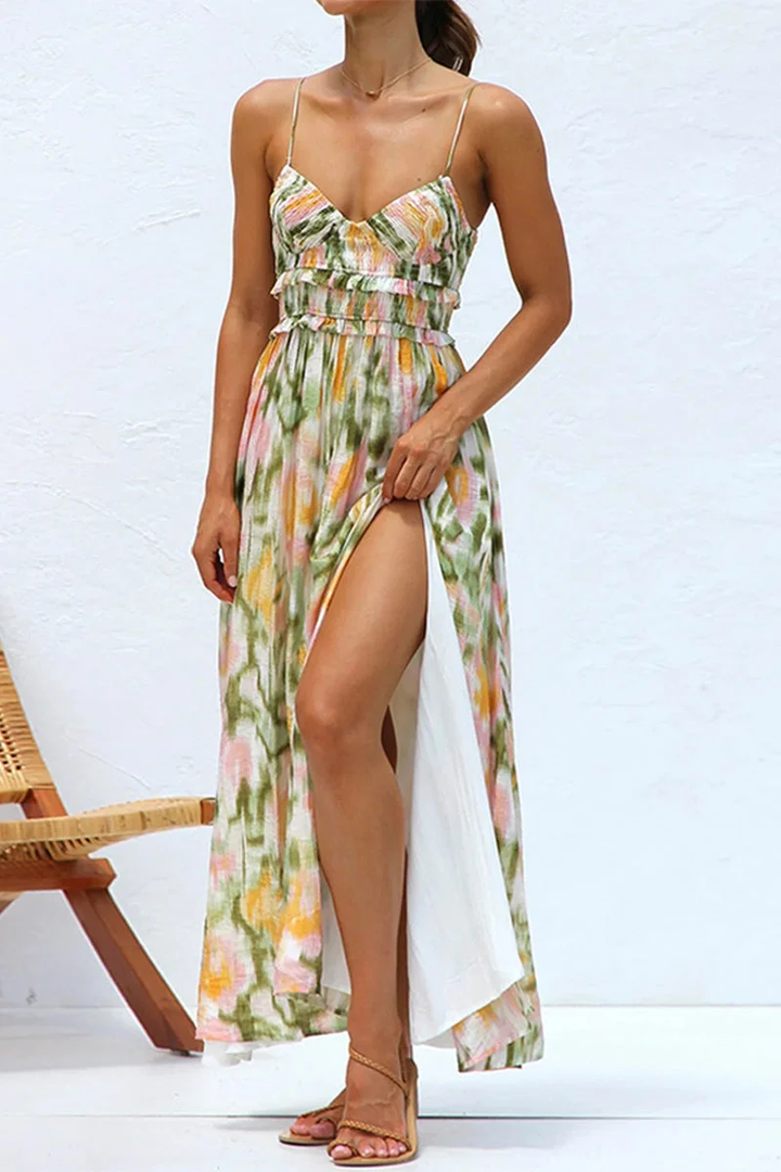 MADELAINE - VESTIDO DISEÑADO CON ESTAMPADO