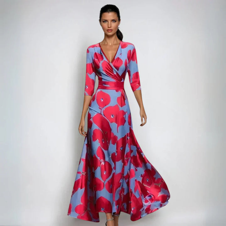 EMILIA - VESTIDO ENVOLVENTE CHIC BLOOM