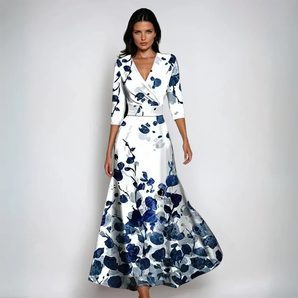 Emily | Vestido Floral de Lujo