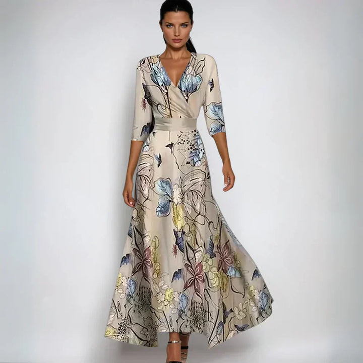 Emily | Vestido Floral de Lujo
