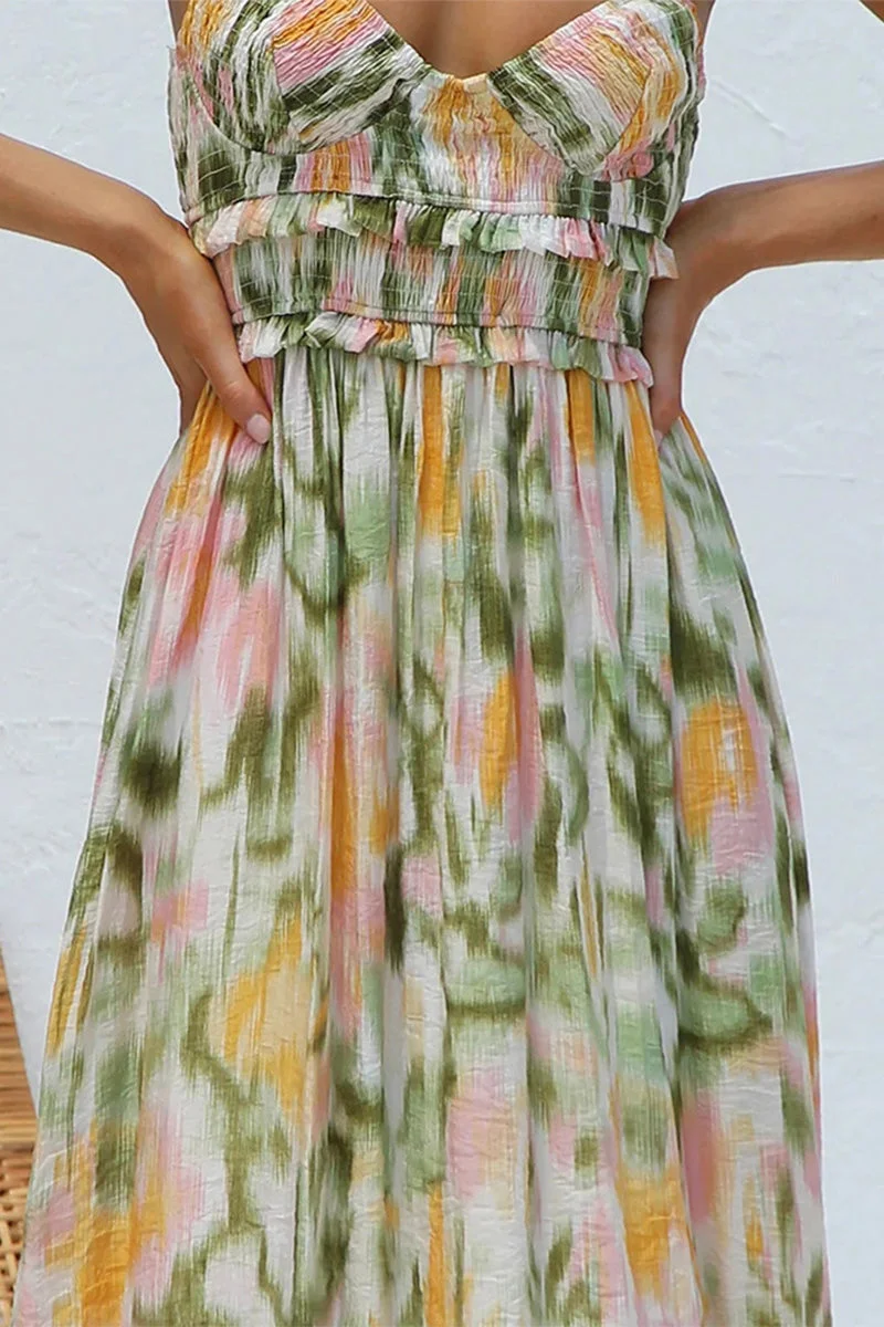MADELAINE - VESTIDO DISEÑADO CON ESTAMPADO