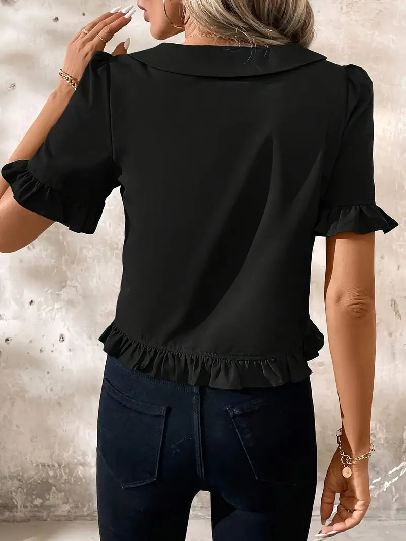 CRISTIANA - BLUSA DIARIA SOFISTICADA