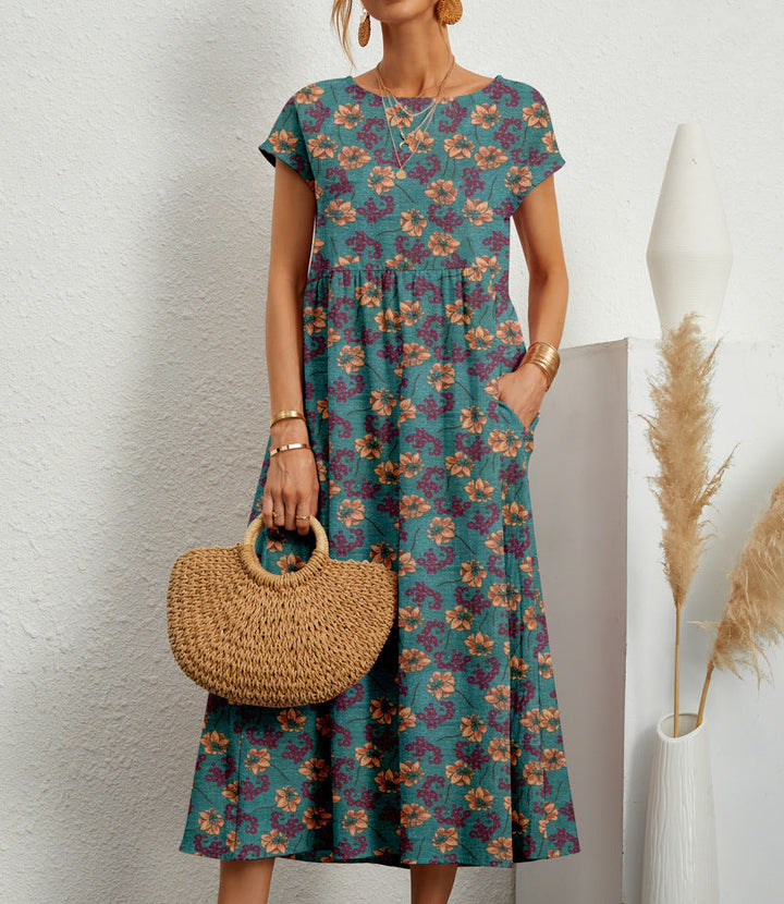 MELINDA - VESTIDO FLORAL BELLEZA EN FLOR