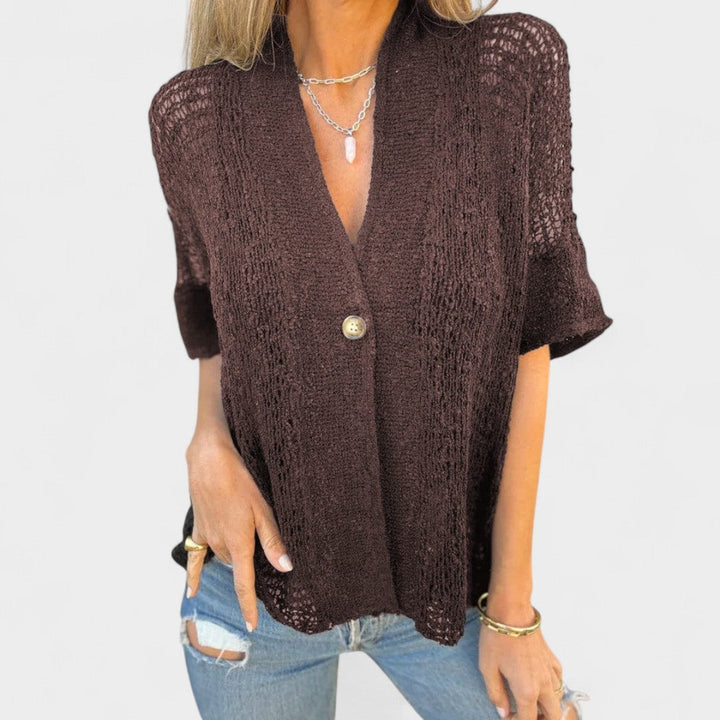 JOLIE - CARDIGAN DE PUNTO RELAJADO