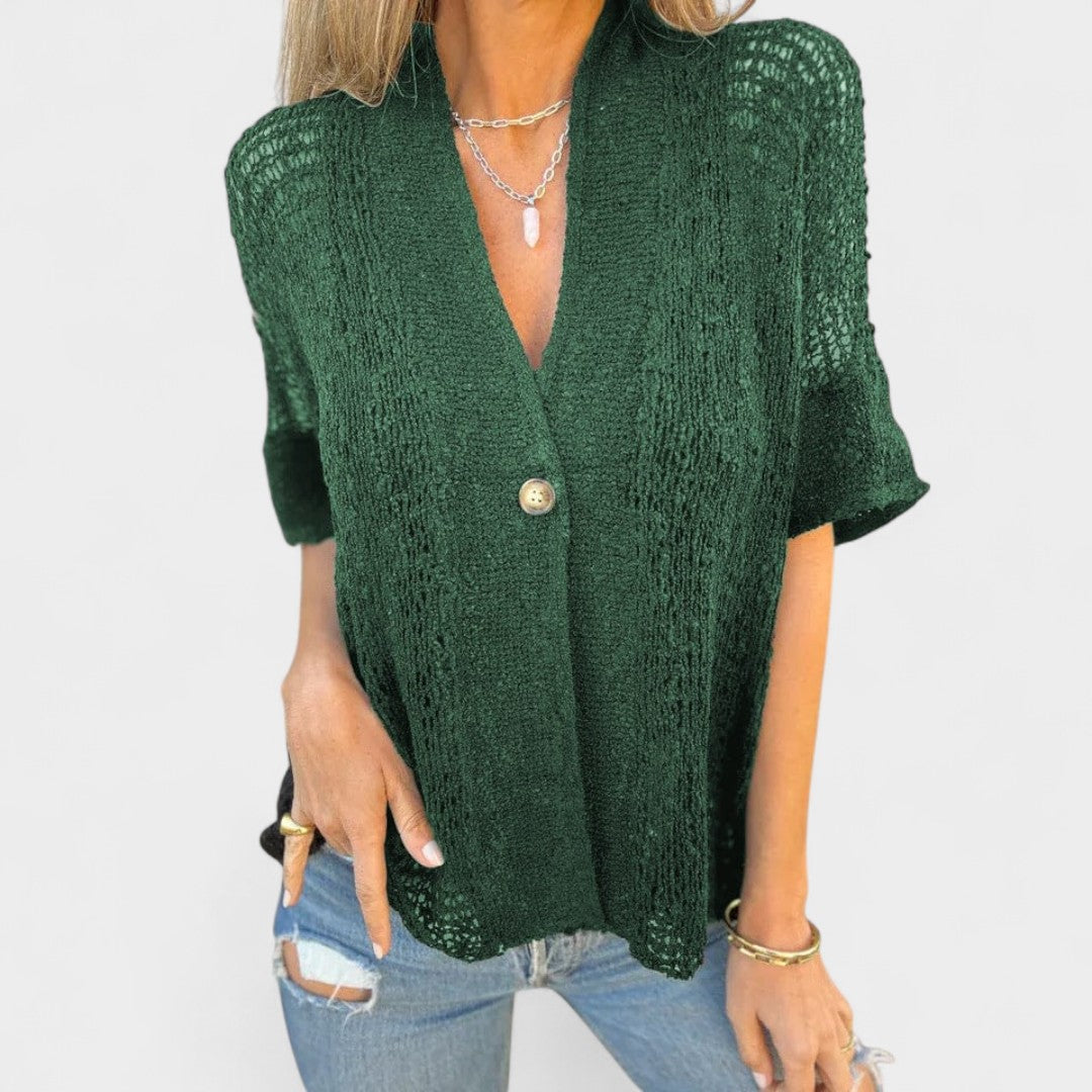 JOLIE - CARDIGAN DE PUNTO RELAJADO