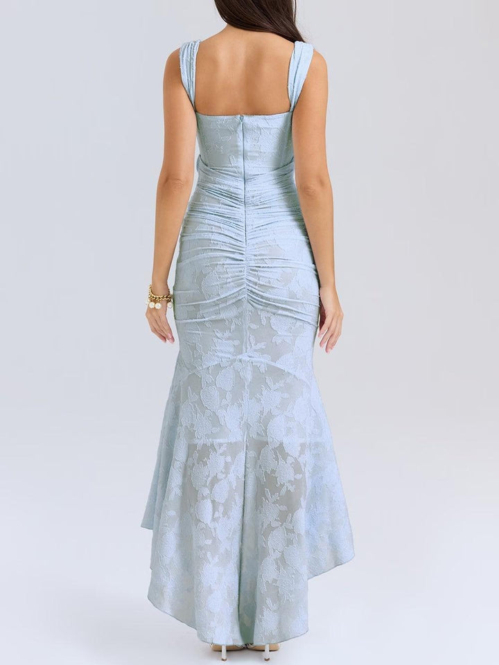 ROWAN - VESTIDO MAXI FLUIDO SKY BLOOM