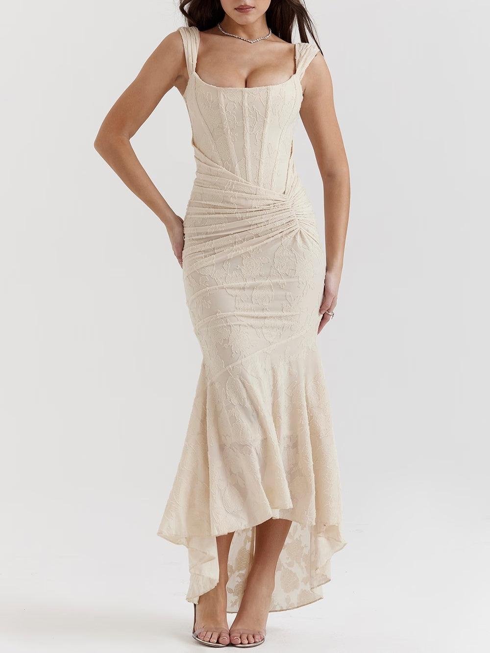 NYRA - VESTIDO MAXI JARDÍN EXUBERANTE