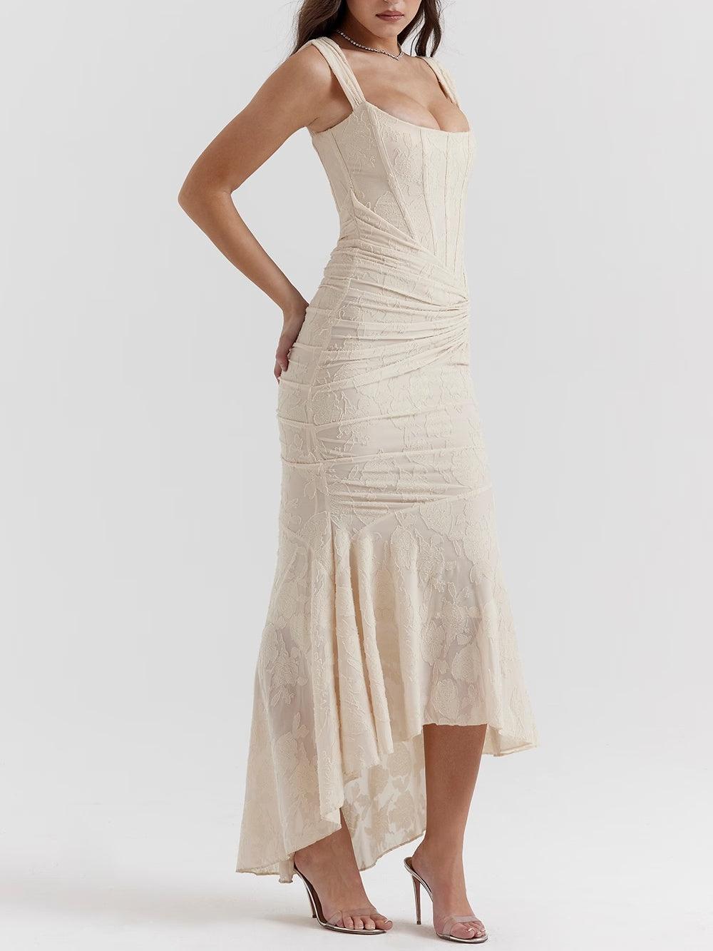 NYRA - VESTIDO MAXI JARDÍN EXUBERANTE