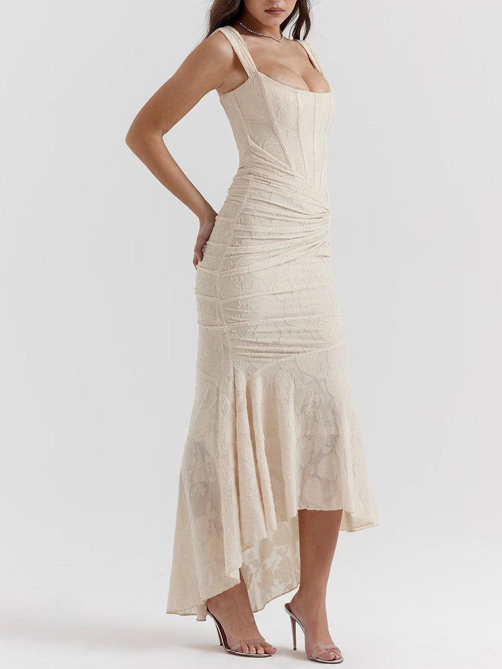 NYRA - VESTIDO MAXI JARDÍN EXUBERANTE