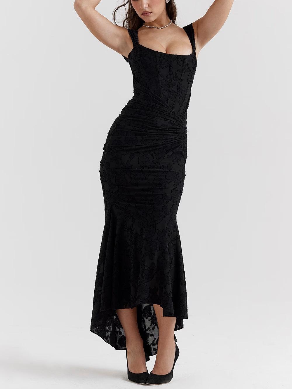 ROWAN - VESTIDO MAXI FLUIDO SKY BLOOM