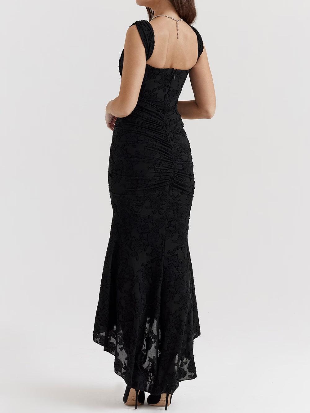 ROWAN - VESTIDO MAXI FLUIDO SKY BLOOM